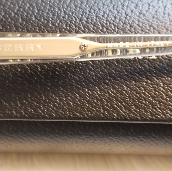 Burberry Rx Eyeglasses 53mm Black/DarkGray Optical - Picture 6 of 7